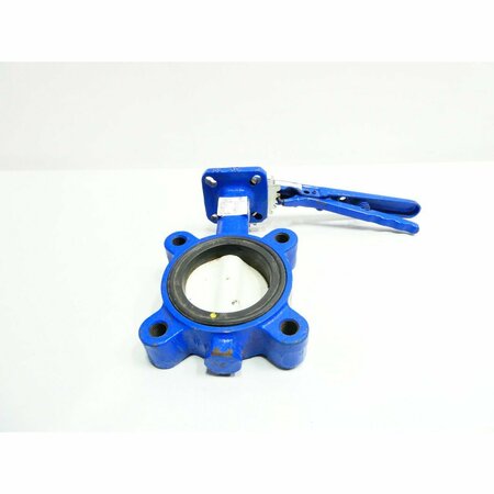 DELVAL FLOW MANUAL IRON IRON WAFER 3IN BUTTERFLY VALVE 52030111E1B0